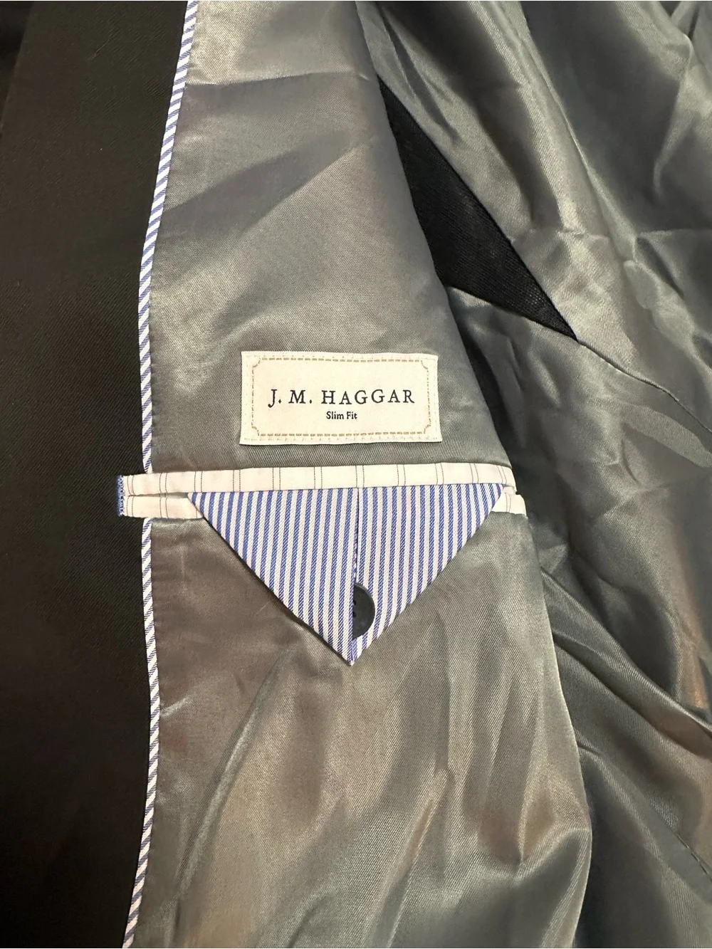 Haggar Men's Black Stretch Suit Jacket